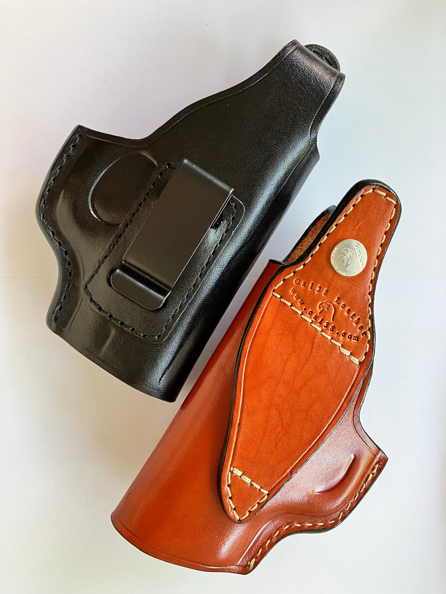 Cal38 Leather IWB Holster for Concealed Carry Inside Waistband for Taurus G2c 9mm