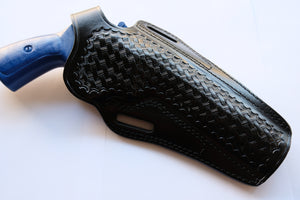 Basket Weave Holster For Ruger GP100 357 Magnum 6 inch 