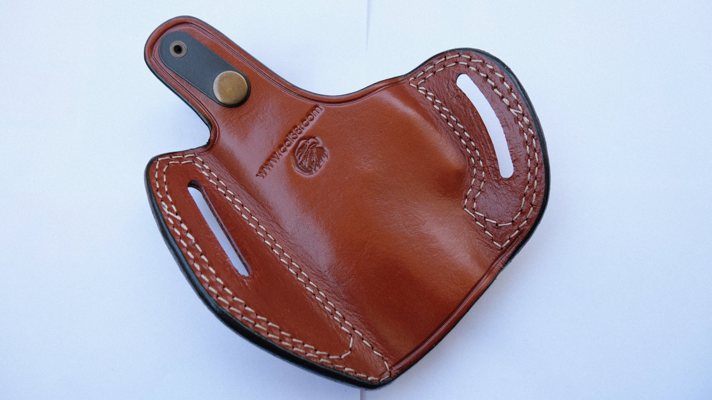 Cal38 Leather Custom Made owb Holster For Heckler and Koch P30SK