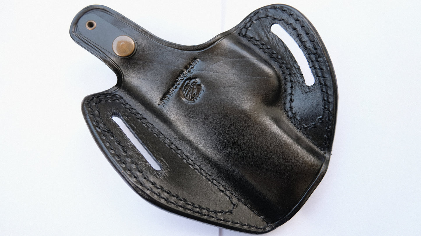 Cal38 Leather Belt owb Holster For FN 509
