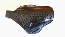 Load image into Gallery viewer, Cal38 Leather Springfield 1911 Operator 45ACP Leather owb Belt Basket Weave Holster 