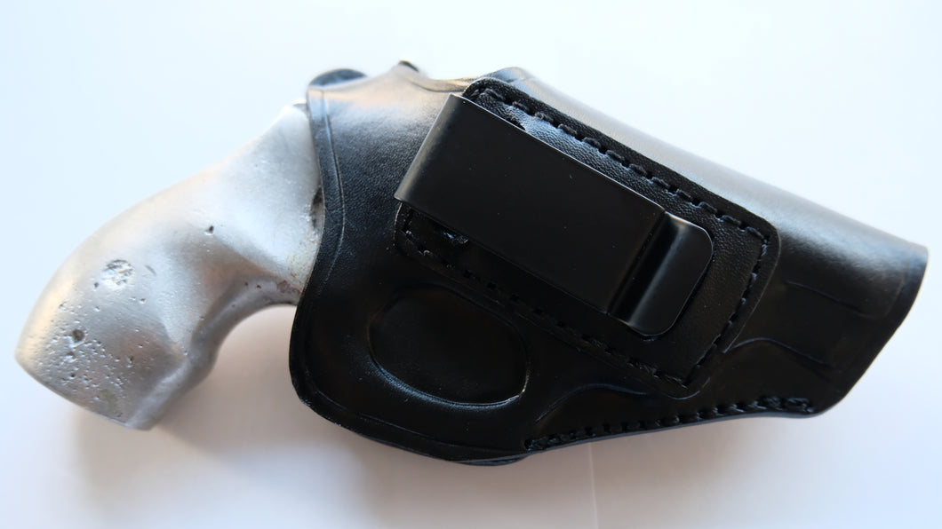 Leather IWB Holster For Smith and Wesson J Frame With Hammer 