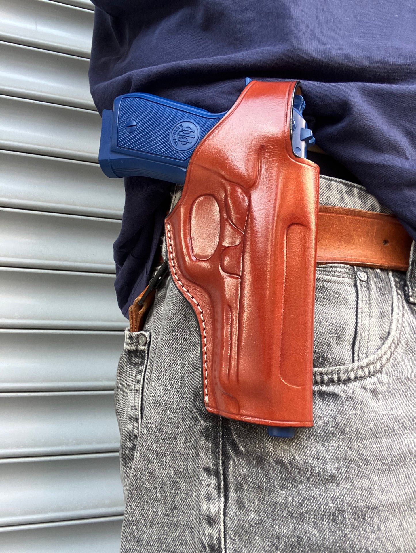Leather OWB Holster for Beretta 92A1