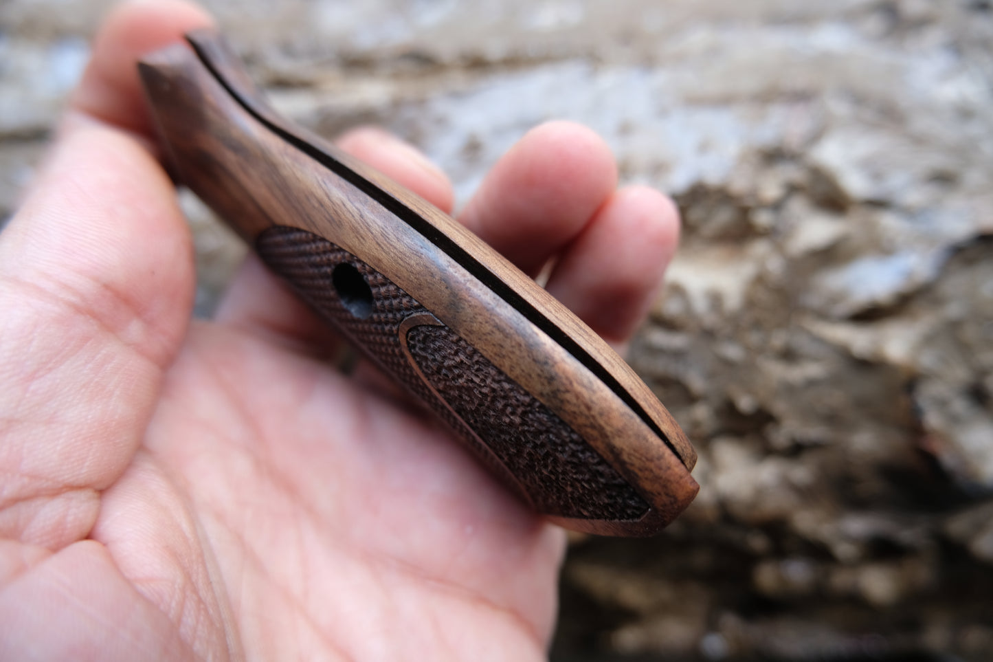 Walnut Wood Grip For Cz 75