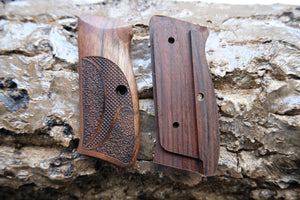 Walnut Wood Grip For Cz 75