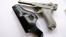 Load image into Gallery viewer, Cal38 Leather Cross Draw Holster For Luger P08 Parabellum