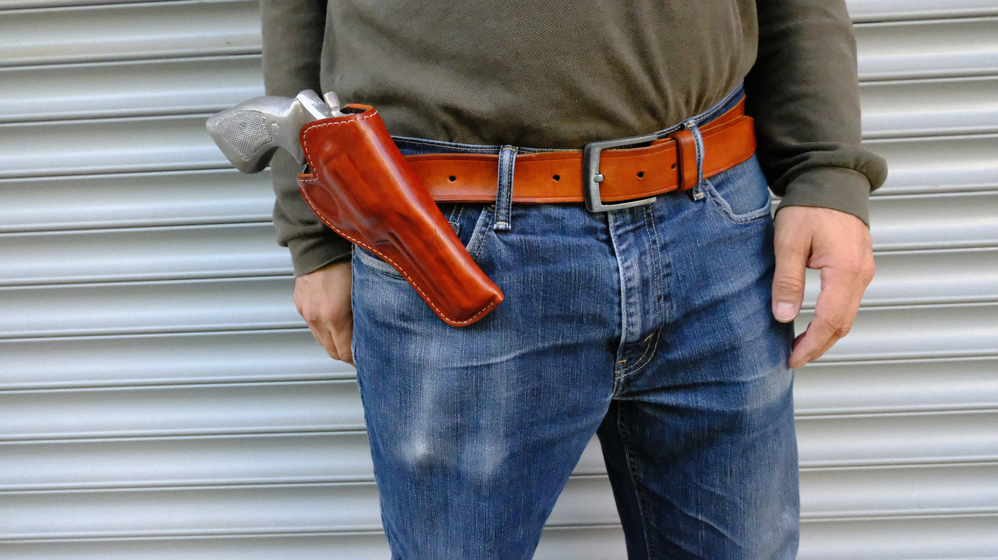 Cross Draw Holster For Smith and wesson Models 686 586 66 19 Barrel 4 inch