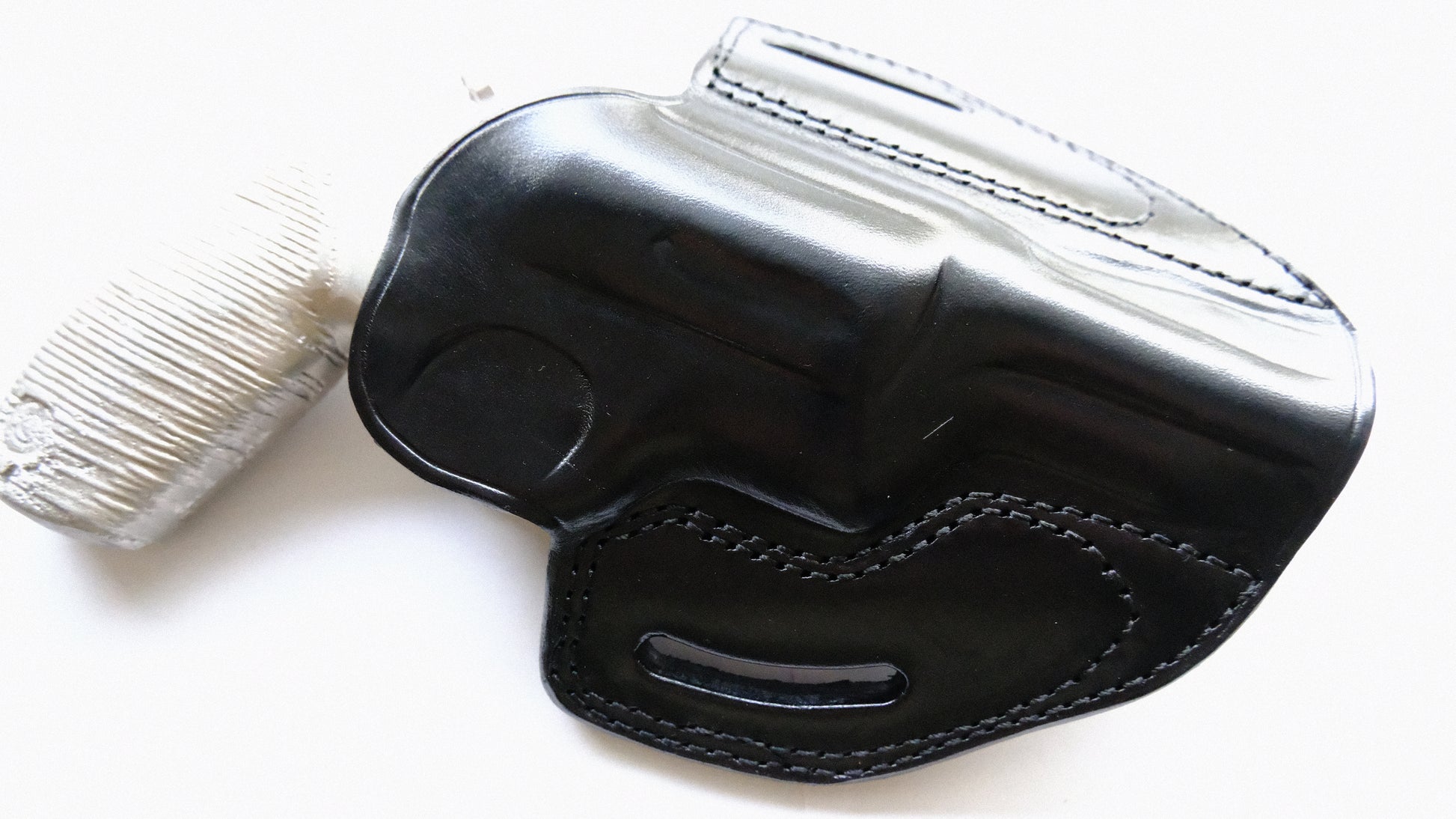 Cal38 Leather Speed Scabbard Holster For Taurus Judge Magnum 45 Colt 3 inch