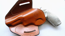 Load image into Gallery viewer, Cal38 Leather Speed Scabbard Holster For Taurus Judge Magnum 45 Colt 3 inch