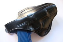 Load image into Gallery viewer, Leather OWB Pancake Holster for Browning Hi-Power (R.H) Black Tan