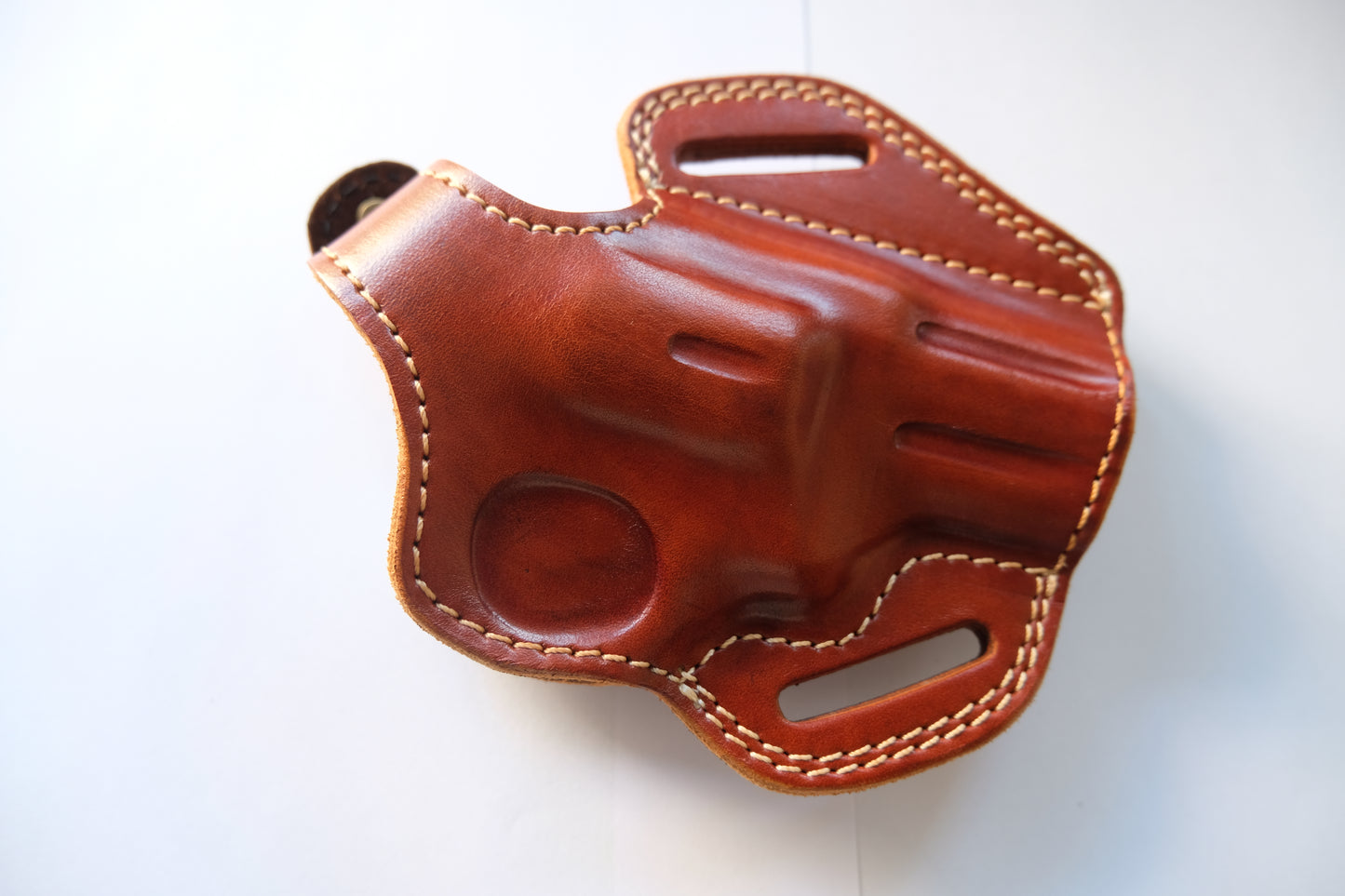Leather OWB  Holster For Smith and Wesson Model 69 Combat 44 Magnum 2.5 inch