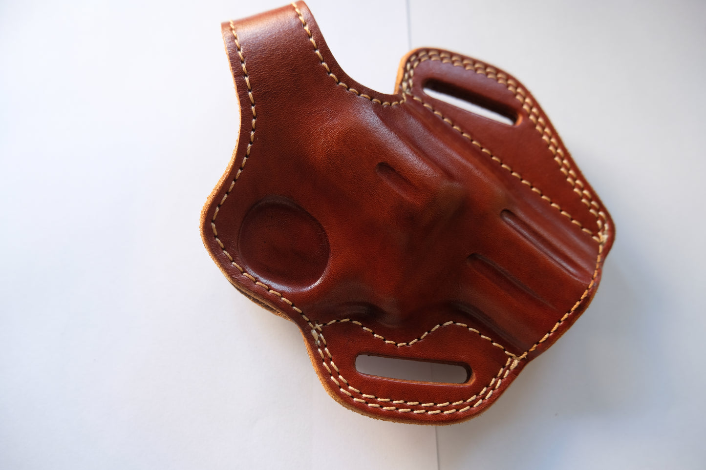 Leather OWB  Holster For Smith and Wesson Model 69 Combat 44 Magnum 2.5 inch
