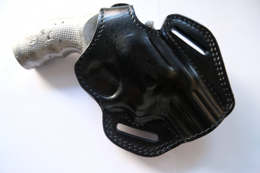 Leather OWB  Holster For Smith and Wesson Model 69 Combat 44 Magnum 2.5 inch