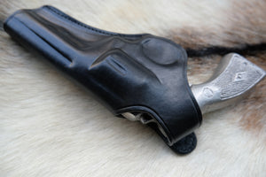 Leather OWB Holster For Smith and Wesson K Frame 38 special 4 inch