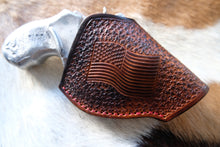 Load image into Gallery viewer, Premium Handcrafted American Flag Leather Holster for Taurus 856 2 inch
