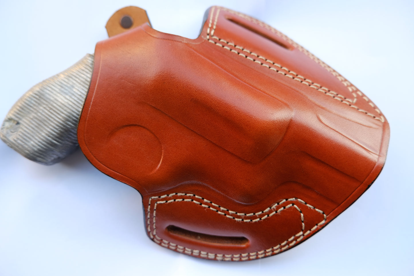 Leather OWB Holster For Taurus Judge 45 Colt / 410 2 inch