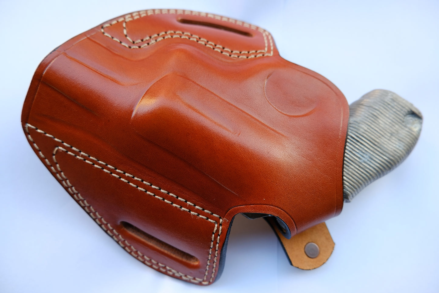 Leather OWB Holster For Taurus Judge 45 Colt / 410 2 inch