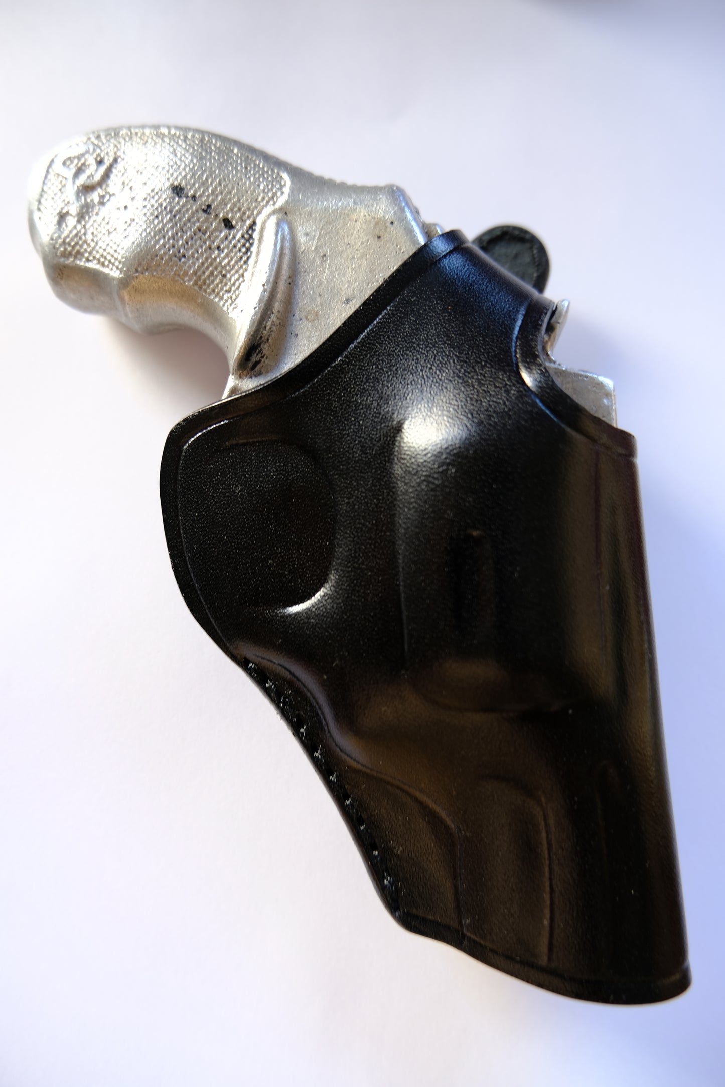 OWB Belt Leather Holster with Thumb Break For Taurus 856 38 Special 2" inch