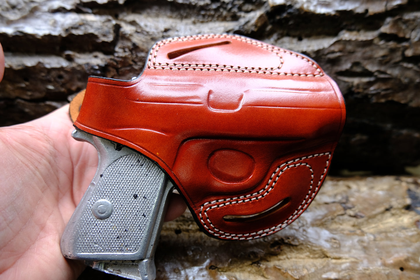 Thumb Break Leather OWB Holster Walther pp ppk-s ppk-l