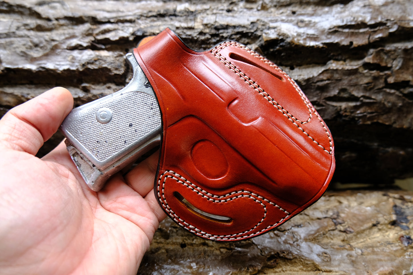 Thumb Break Leather OWB Holster Walther pp ppk-s ppk-l