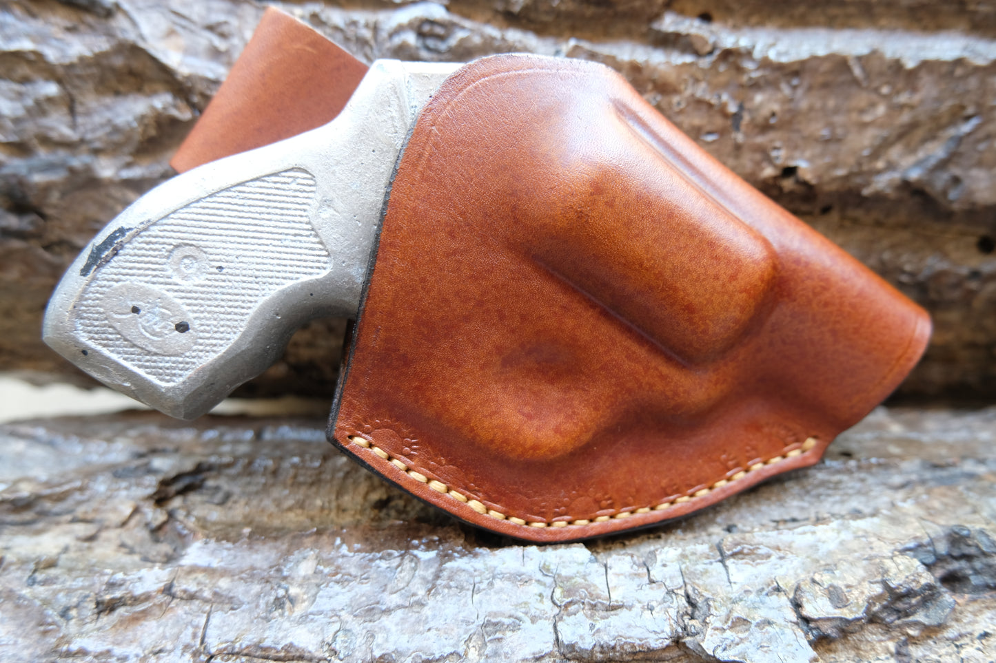 Hand-Stitched Leather OWB Holster for Kimber K6s