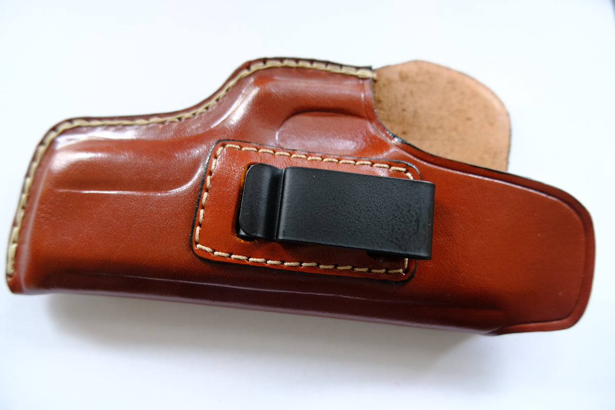 Thin Leather IWB Holster for Glock 19 | Cal38