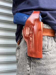Leather OWB Holster for Beretta 92A1