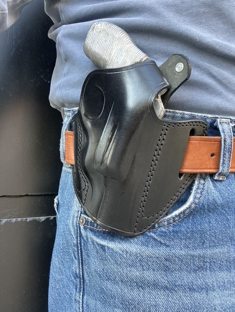 Leather OWB Holster For Taurus Judge 45 Colt / 410 2 inch