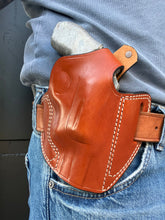Load image into Gallery viewer, Leather OWB Holster For Taurus Judge 45 Colt / 410 2 inch