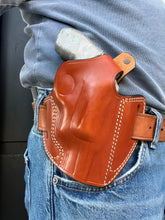 Load image into Gallery viewer, Leather OWB Holster For Taurus Judge 45 Colt / 410 2 inch