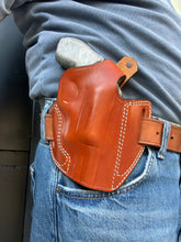 Load image into Gallery viewer, Leather OWB Holster For Taurus Judge 45 Colt / 410 2 inch