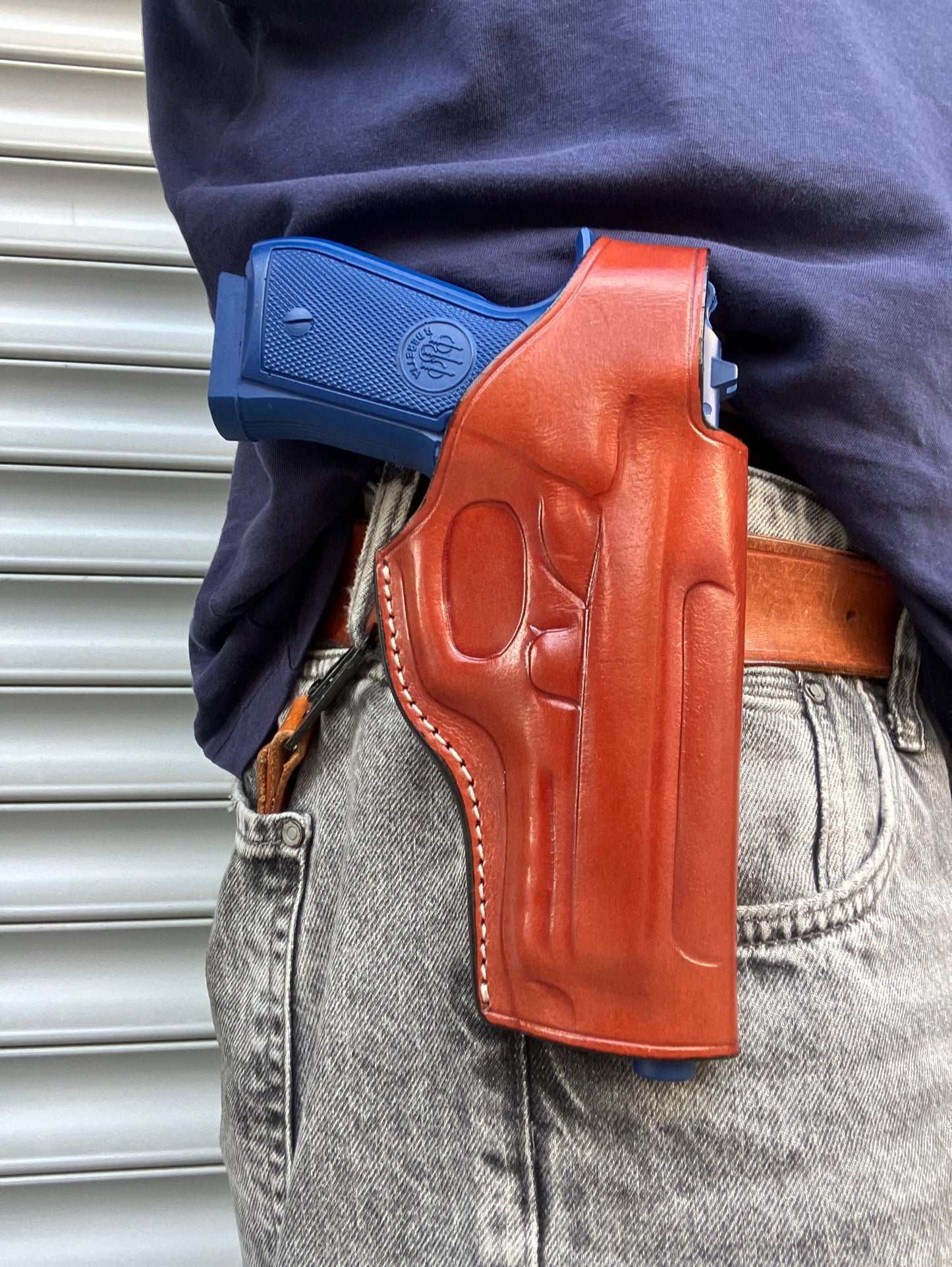 Leather OWB Holster for Beretta 92A1