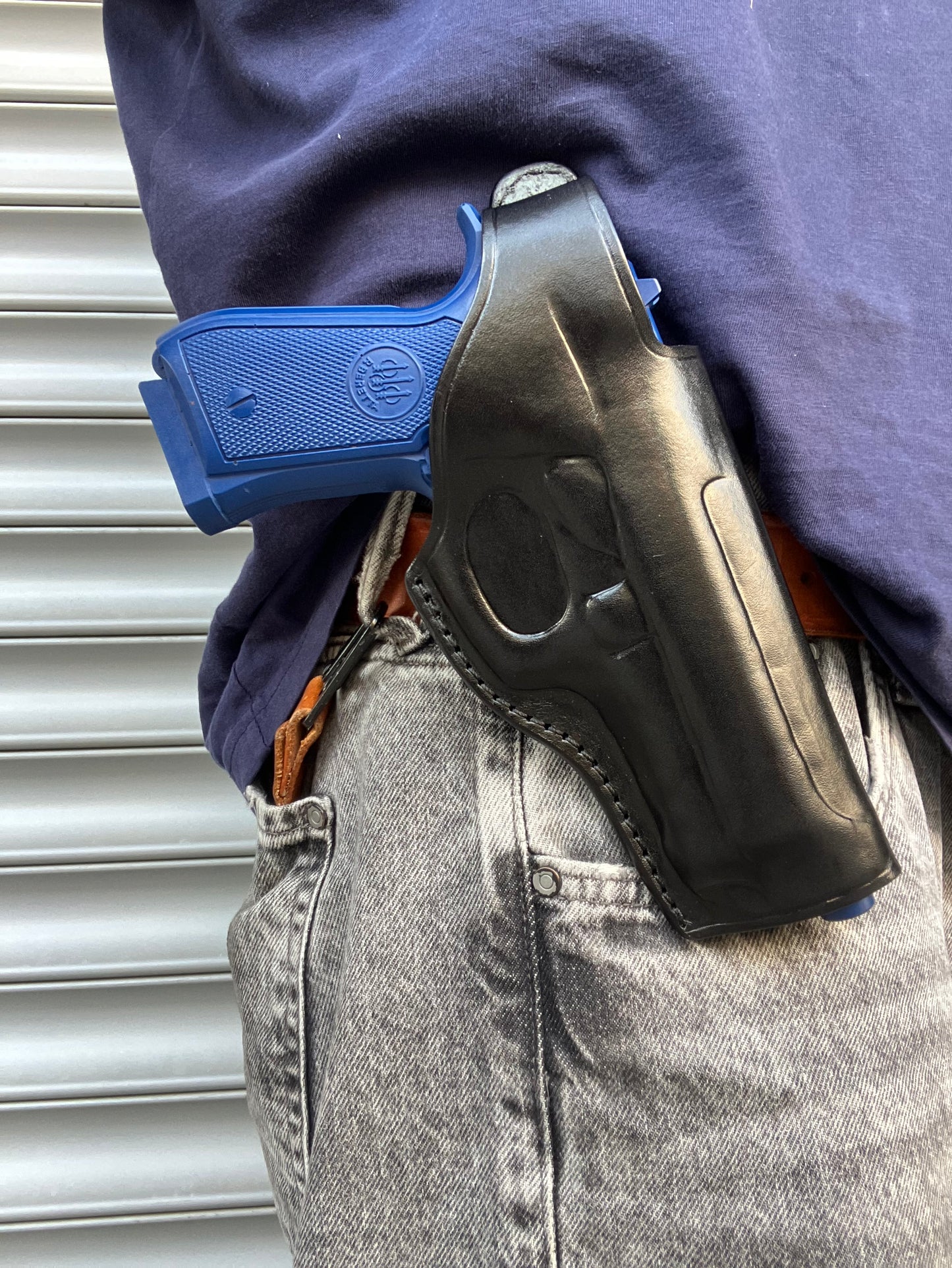 Leather OWB Holster for Beretta 92A1
