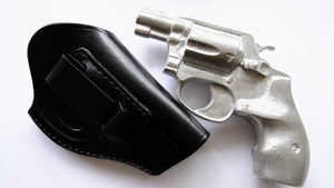 J Frame Revolver IWB Holster Leather For Smith and Wesson | Revolver Holster Bull