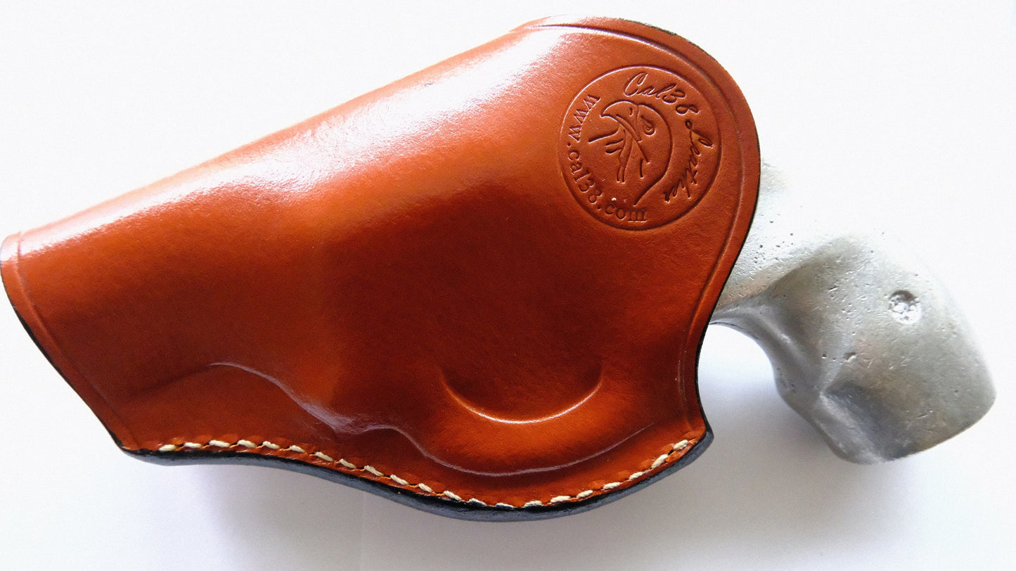 J Frame Revolver IWB Holster Leather For Smith and Wesson | Revolver Holster