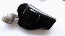 Load image into Gallery viewer, J Frame Revolver IWB Holster Leather For Smith and Wesson | Revolver Holster Bull