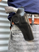 Load image into Gallery viewer, Leather OWB Holster For Smith and Wesson K Frame 38 special 4 inch