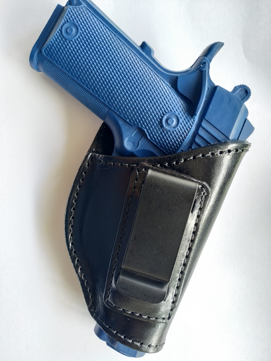 Cal38 IWB Leather Holster For Browning 1911-380 Black Label 
