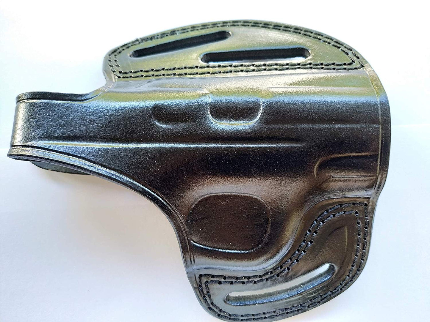 Cal38 | Leather owb belt Holster for Smith and Wesson MP9 Shield 