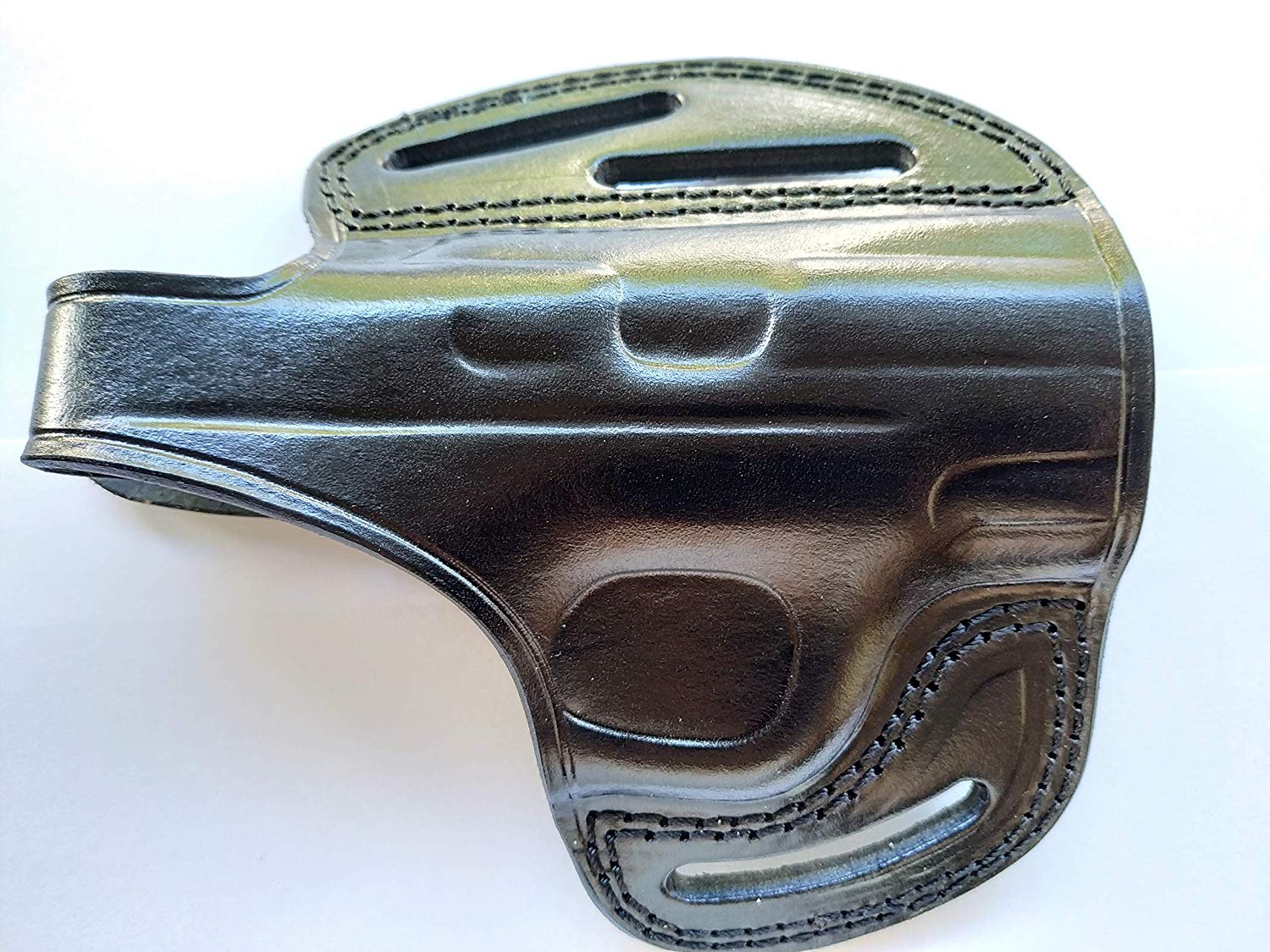 Cal38 | Leather owb belt Holster for Smith and Wesson MP9 Shield 