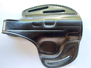 Cal38 | Leather owb belt Holster for Smith and Wesson MP9 Shield 