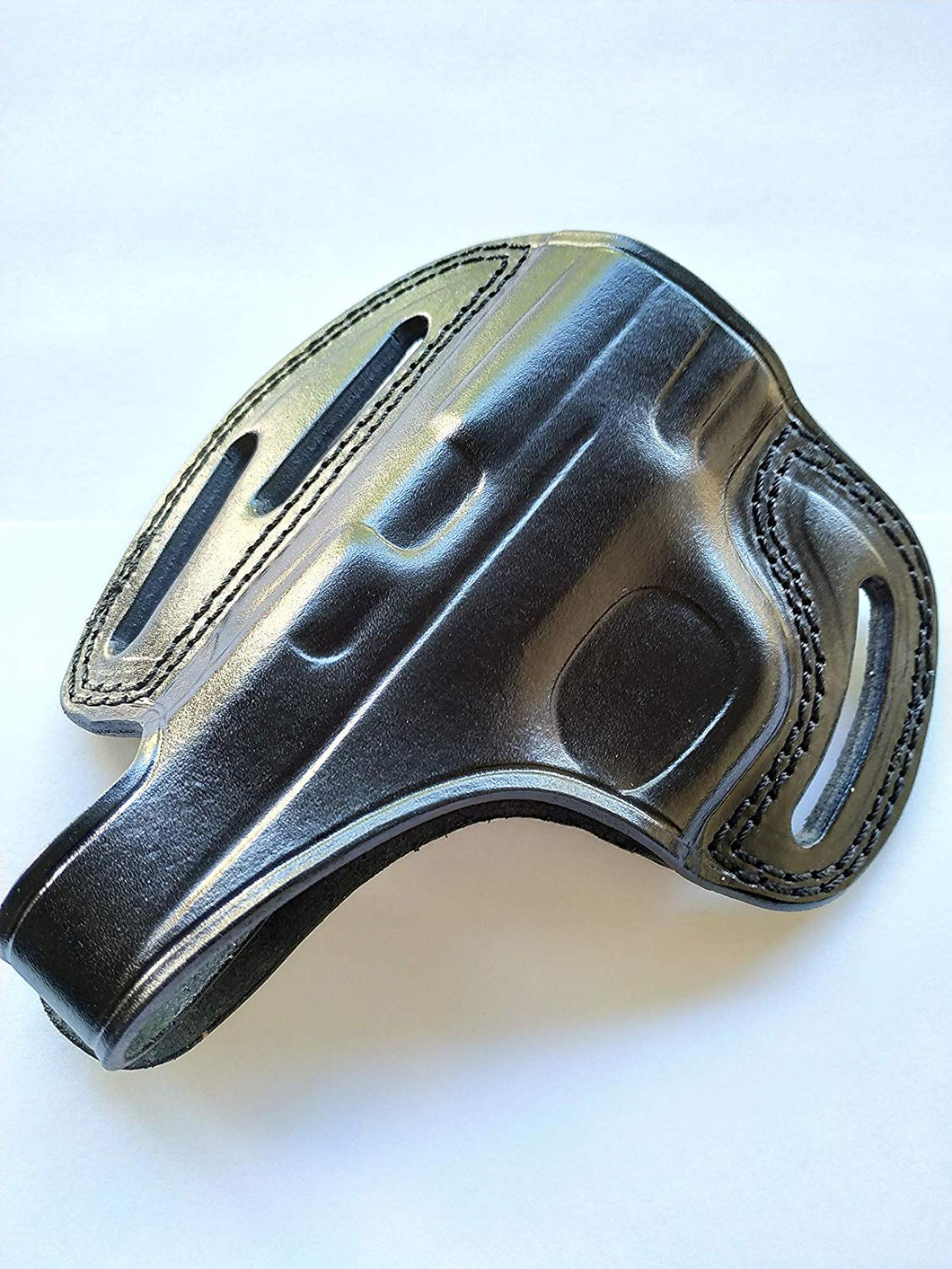 Cal38 | Leather owb belt Holster for Smith and Wesson MP9 Shield 