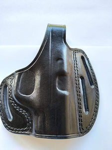 Cal38 | Leather owb belt Holster for Smith and Wesson MP9 Shield 
