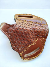 Load image into Gallery viewer, Leather Basket Weave owb Holster for Taurus 85 Ultralite 38special (R.H)