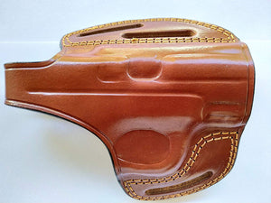 Cal38 | Leather owb belt Holster for Smith and Wesson MP9 Shield 