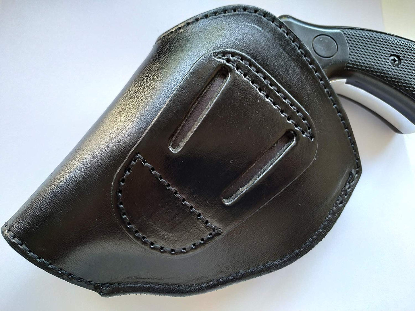 Leather Two Position Belt open top Holster for Taurus 38 Special Snub Nose