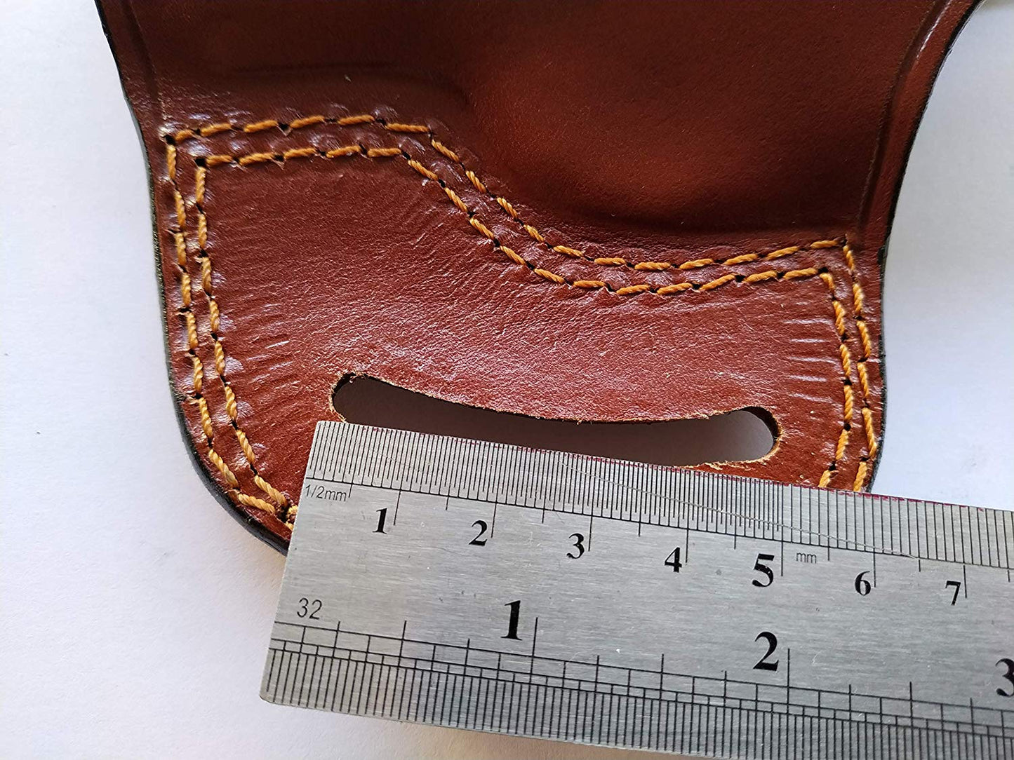 Handcrafted Leather owb Holster for Kimber Micro 9 (R.H)