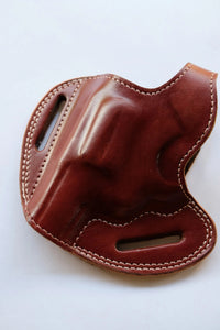 Cal38 | Leather Belt owb Holster For Smith and Wesson Model 10 Snub Nose 38 Special 