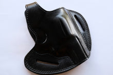 Load image into Gallery viewer, Cal38 | Leather Belt owb Holster For Smith and Wesson Model 10 Snub Nose 38 Special 