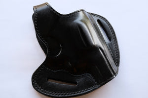 Cal38 | Leather Belt owb Holster For Smith and Wesson Model 10 Snub Nose 38 Special 